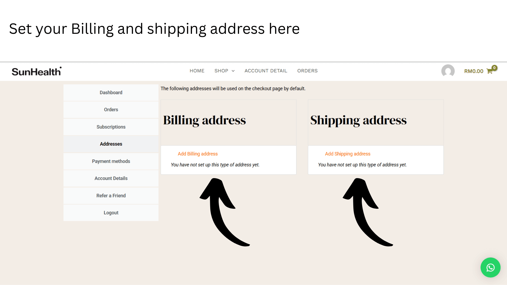 3）怎样设置地址？